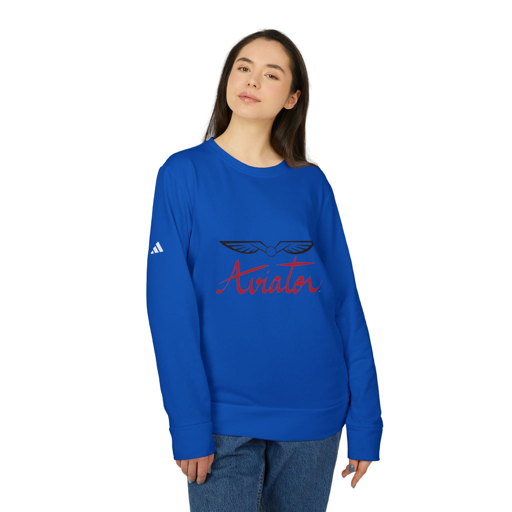 adidas Unisex Fleece Crewneck Sweatshirt - Amaze - On ShoppingSweatshirtPrintify