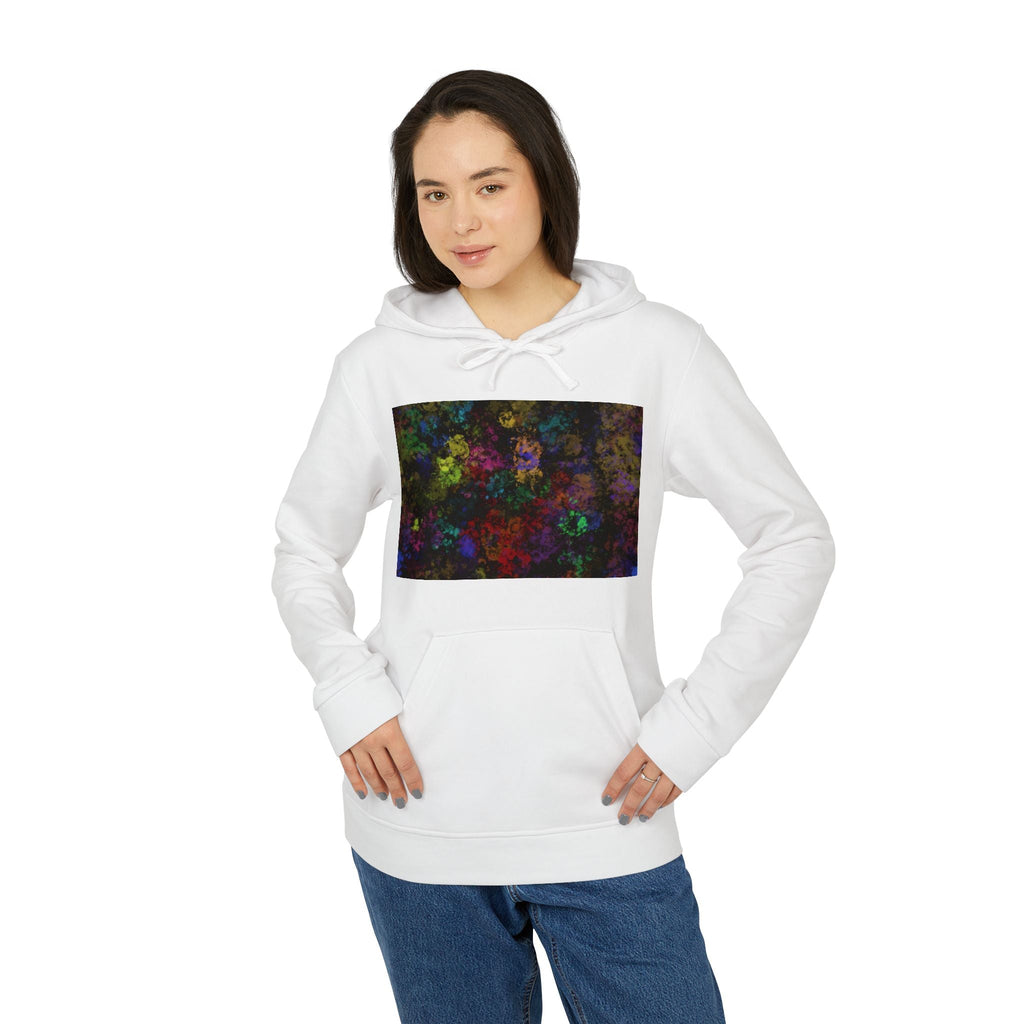 adidas® Unisex Fleece Hoodie - Amaze - On ShoppingHoodiePrintify