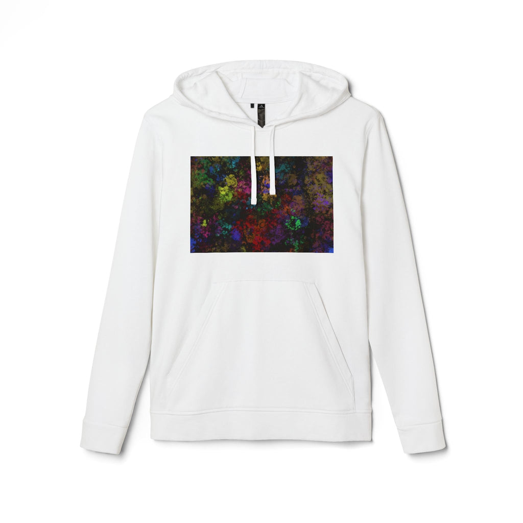 adidas® Unisex Fleece Hoodie - Amaze - On ShoppingHoodiePrintify