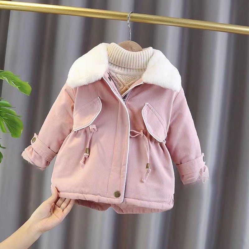 Baby Girl Winter Clothes Cotton - padded Coat Jacket - Amaze - On ShoppingKidsAmaze - On Shopping