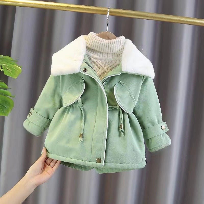 Baby Girl Winter Clothes Cotton - padded Coat Jacket - Amaze - On ShoppingKidsAmaze - On Shopping