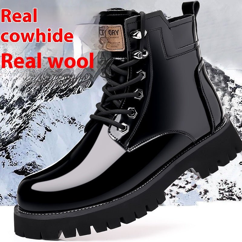 Fall Winter Martin Boots Men's Platform Mid - top - Amaze - On ShoppingShoesAmaze - On Shopping